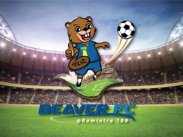 รับออกแบบโลโก้ beaver football