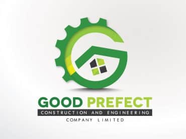 รับออกแบบโลโก้ GP construction and engineering