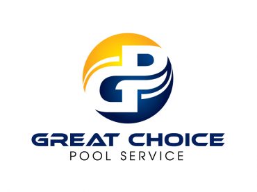 รับออกแบบโลโก้ great choice pool service