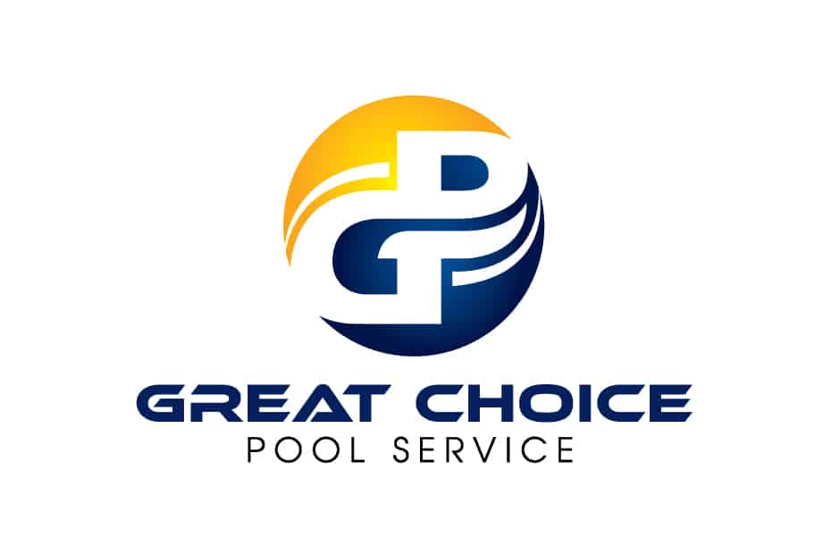 รับออกแบบโลโก้ great choice pool service